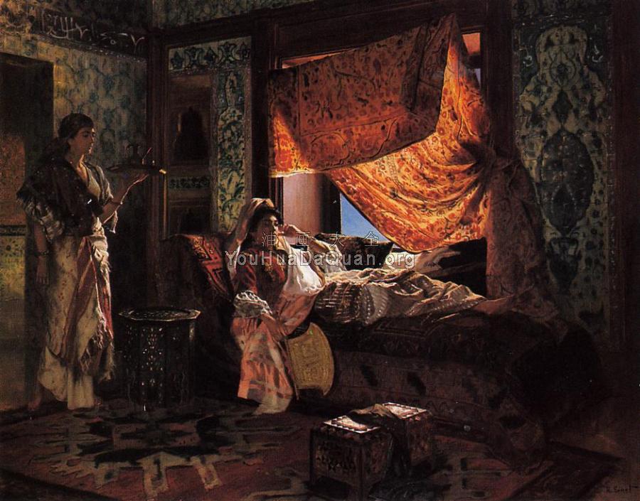 A Moorish Interior - 鲁道夫·恩斯特
